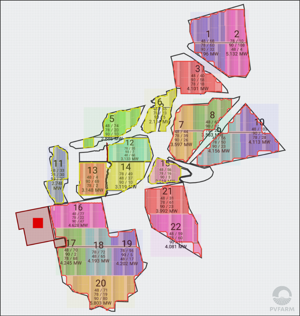 Using Modular Inverters in PVFARM